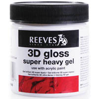 reeves 3d gloss super heavy gel 237ml