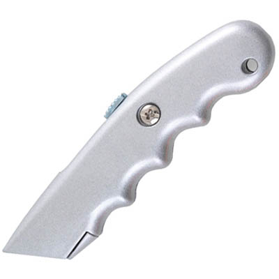 Image for CELCO UTILITY KNIFE METAL MANUAL LOCK 19MM SILVER from Aztec Office National