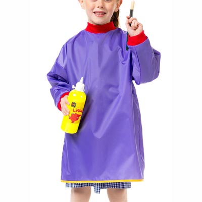 Image for EDUCATIONAL COLOURS JUNIOR ARTIST SMOCKS PURPLE from Mackay Business Machines (MBM) Office National