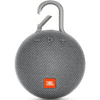 jbl clip 3 portable bluetooth speaker grey