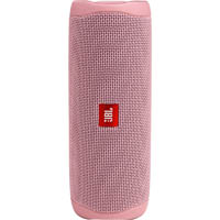 jbl flip 5 portable waterproof speaker pink