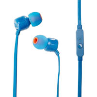 jbl tune 110 in-ear headphones blue