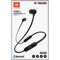 jbl tube 110bt wireless in-ear headphones black