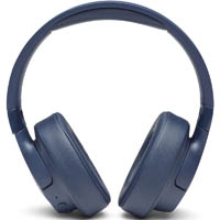 jbl tune 750btnc wireless over-ear noice-cancelling headphones blue