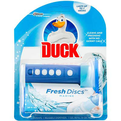 Image for DUCK FRESH TOILET DISCS MARINE 36ML from Two Bays Office National