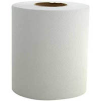 regal premium recycled centerfeed towel roll 200mm x 300m white pack 6
