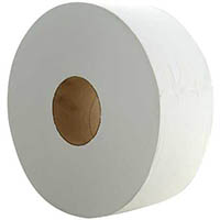 regal eco premium recycled jumbo toilet roll 2-ply 300m pack 8