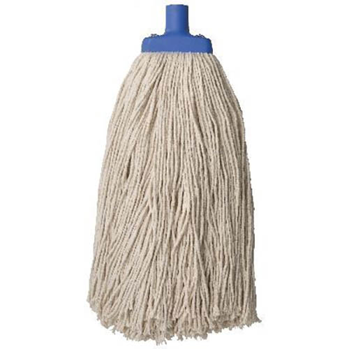 Image for OATES COLOUR CODE COTTON MOP HEAD 600G BLUE from Office National Mount Gambier