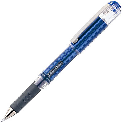 Image for PENTEL K230 HYBRID GEL GRIP DX GEL INK PEN 1.0MM BLUE BOX 12 from Discount Office National