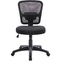 boxed gold grace office chair mesh back black