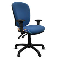 orange dust spectrum alice office chair high back 510 x 490 x 960mm