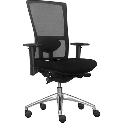 Image for DAL KODA MESH BACK CHAIR HIGH BACK WITH GREY SEAT from Office National Sydney Stationery