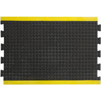 mattek modular bubble mat centre 600 x 900mm yellow/black