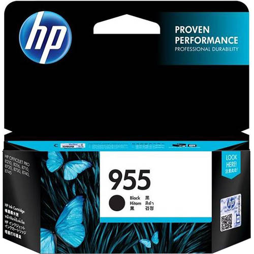 Image for HP L0S60AA 955 INK CARTRIDGE BLACK from Office National Hobart