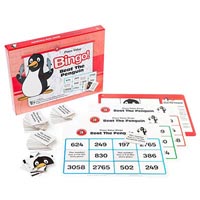 learning can be fun beat the penguin bingo place value game
