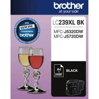 brother lc239xlbk ink cartridge extra high yield black