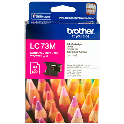 Image for BROTHER LC73M INK CARTRIDGE MAGENTA from Aztec Office National