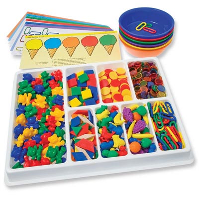Image for EDUCATIONAL COLOURS COUNTING AND SORTING KIT 650 PIECES from OFFICE NATIONAL CANNING VALE