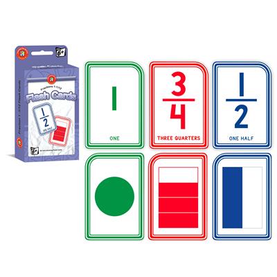 Image for LEARNING CAN BE FUN FLASHCARDS FRACTIONS from OFFICE NATIONAL CANNING VALE