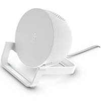 belkin auf001auwh boost charge wireless charging stand and speaker white
