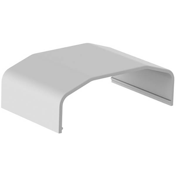 Image for BRATECK PLASTIC CABLE COVER JOINT 64 X 21.5 X 40MM WHITE from OFFICE NATIONAL CANNING VALE