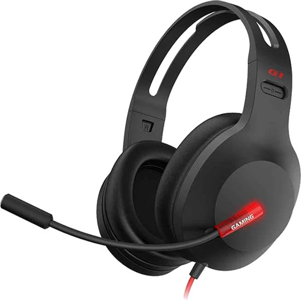 Image for EDIFIER G1 USB PROFESSIONAL GAMING HEADSET WITH MICROPHONE BLACK from Axsel Office National