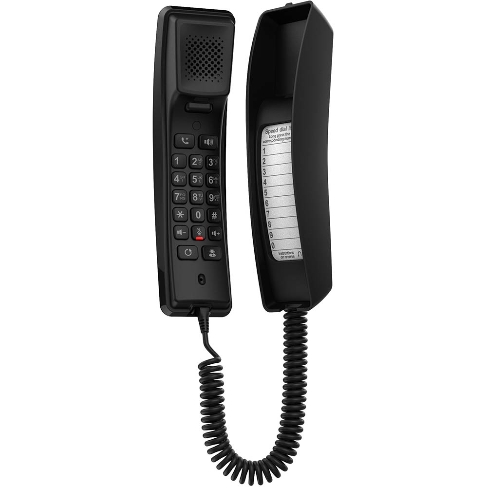 Image for FANVIL H2U COMPACT IP PHONE BLACK from SBA Office National - Darwin