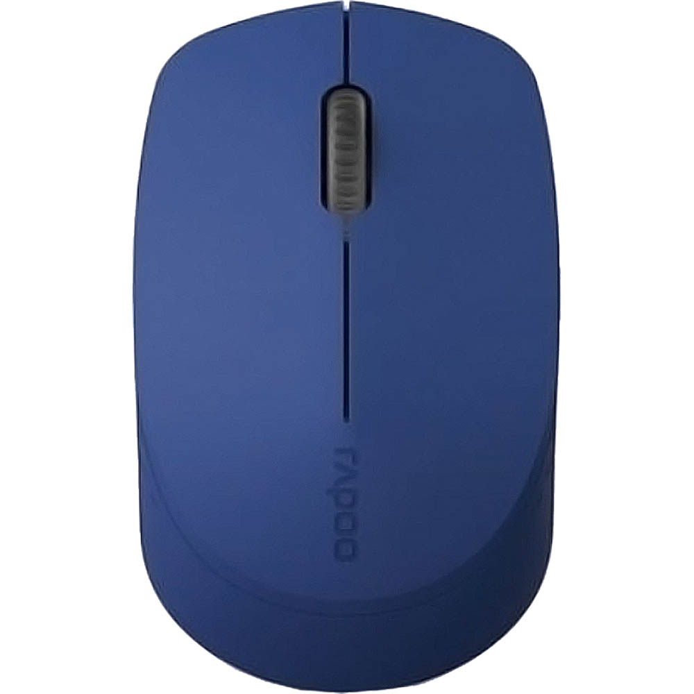 Image for RAPOO M100 QUIET CLICK WIRELESS BLUETOOTH MOUSE BLUE from Chris Humphrey Office National