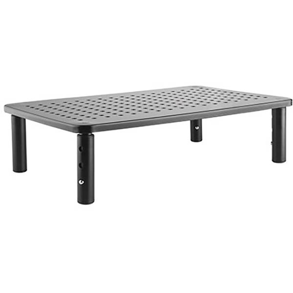 Image for BRATECK METAL MONITOR LAPTOP STAND BLACK from Complete Stationery Office National (Devonport & Burnie)
