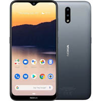 nokia 2.3 4g mobile phone 32gb 6.2 inch display charcoal