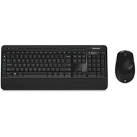 microsoft 3050 wireless keyboard and mouse combo black