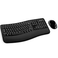 microsoft 5050 comfort desktop wireless keyboard and mouse combo black