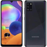 samsung galaxy a31 mobile phone 128gb 6.4 inch infinity display crush black