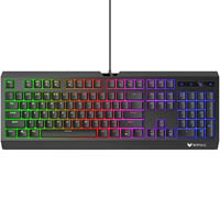 rapoo v52s backlit gaming keyboard black
