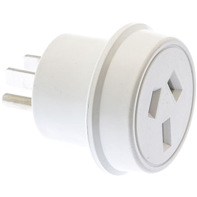 Image for MOKI AU/NZ TRAVEL ADAPTOR FOR USA WHITE from Aztec Office National Melbourne