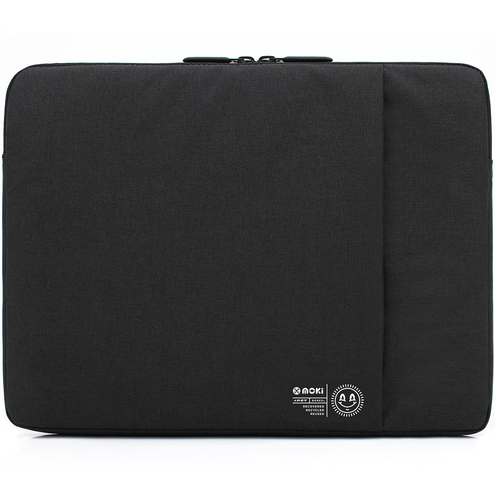 Image for MOKI RPET SERIES LAPTOP SLEEVE 13.3 INCH BLACK from Office National Barossa