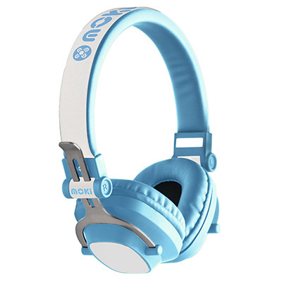 Image for MOKI EXO KIDS BLUETOOTH HEADPHONES BLUE from Express Office National