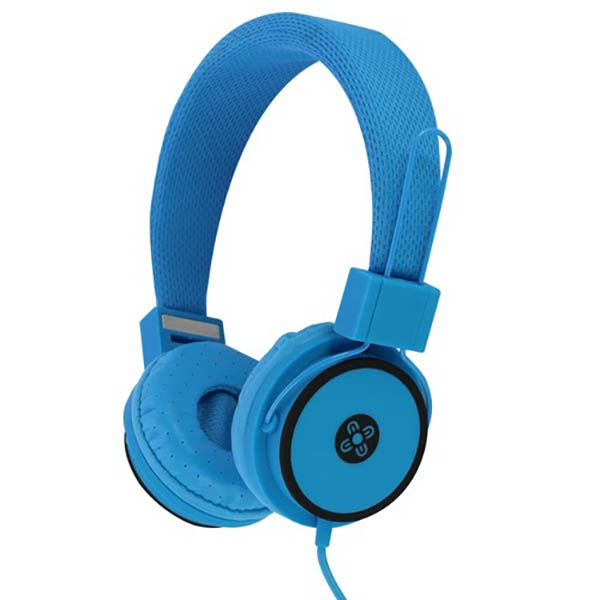 Image for MOKI HYPER HEADPHONES BLUE from Office National Barossa