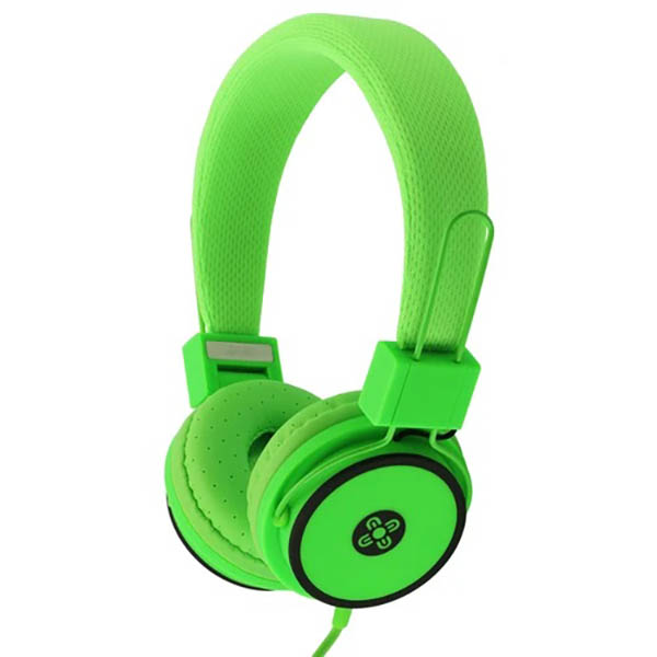 Image for MOKI HYPER HEADPHONES GREEN from Discount Office National