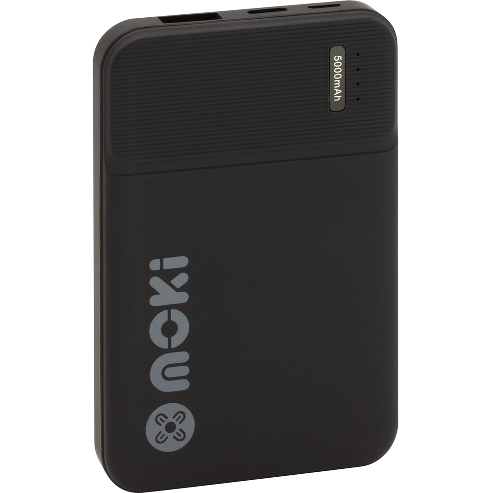 Image for MOKI POWERBANK 5000MAH TYPE-C AND USB-A BLACK from Office National
