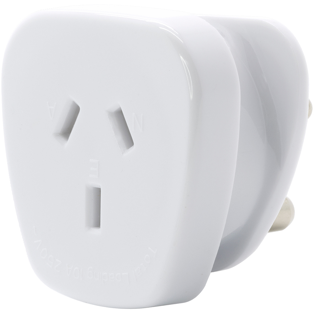 Image for MOKI TRAVEL ADAPTOR INBOUND AU TO SA/IND WHITE from Angletons Office National