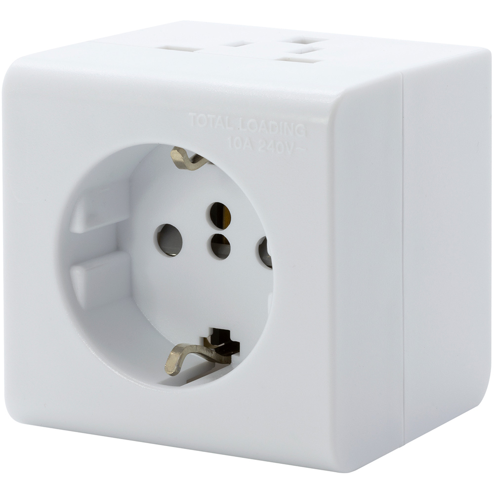 Image for MOKI TRAVEL ADAPTOR INBOUND UNIVERSAL TO AU WHITE from Angletons Office National