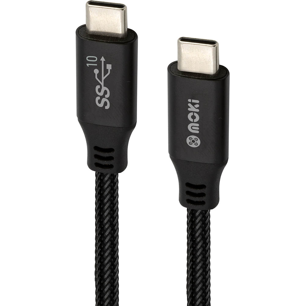 Image for MOKI SYNCHARGE MESH CABLE USB-C TO USB-C 160MM BLACK from Paul John Office National