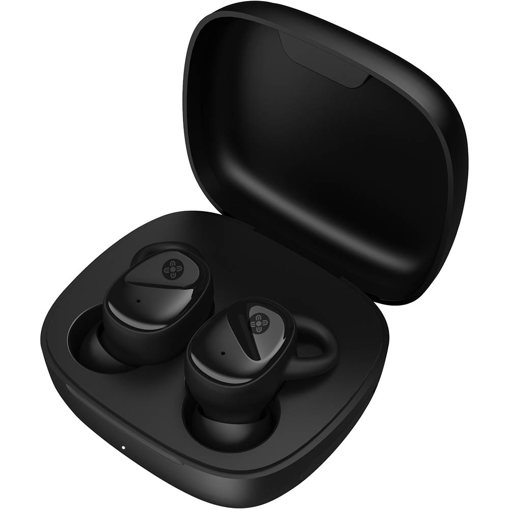 Image for MOKIFIT TRUE WIRELESS STEREO EARBUDS BLACK from Aztec Office National Melbourne