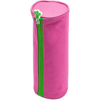moki glitter critters rollme pencil case pink
