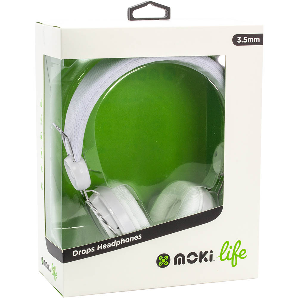 MOKI LIFE DROPS HEADPHONES WHITE |  | 7101704i