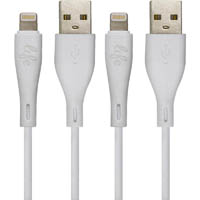 moki life usb cable lightning to usb-a 900mm pack 2