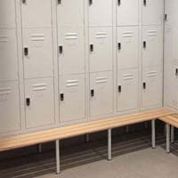 steelco seat and stand bench for 380mm locker