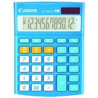 canon ls120viib mini desktop calculator blue