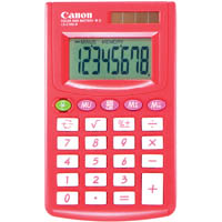 canon ls270viip hand held calculator pink